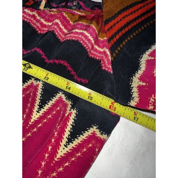 Gianni Bini Dress Boho Macramé Neckline Exposed Back Zipper--Women's SM - Picture 11 of 13